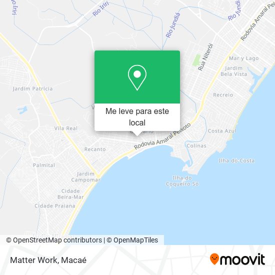 Matter Work mapa