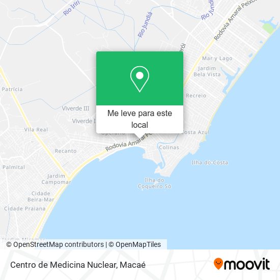 Centro de Medicina Nuclear mapa