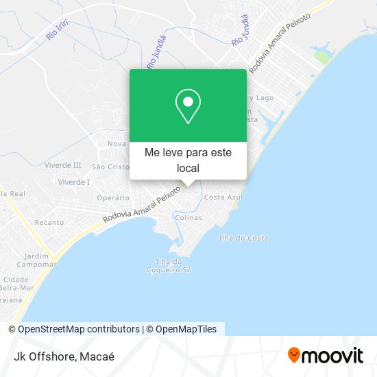 Jk Offshore mapa