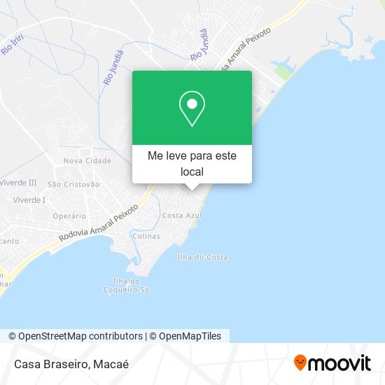 Casa Braseiro mapa