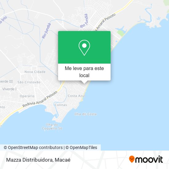 Mazza Distribuidora mapa