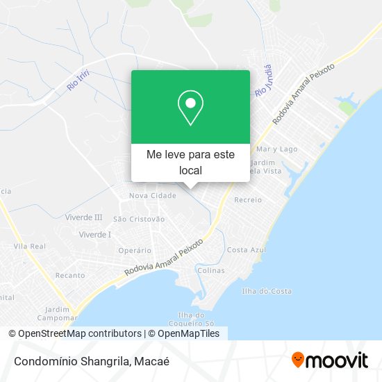 Condomínio Shangrila mapa