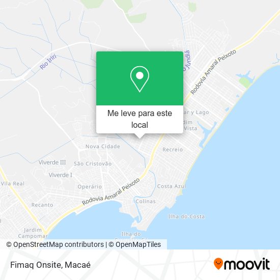 Fimaq Onsite mapa