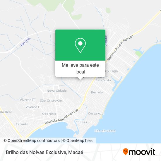 Brilho das Noivas Exclusive mapa