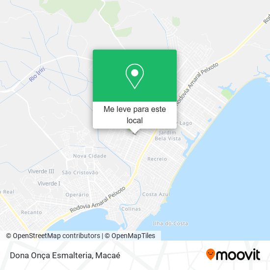Dona Onça Esmalteria mapa