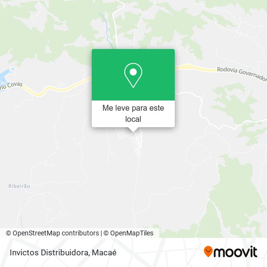 Invictos Distribuidora mapa
