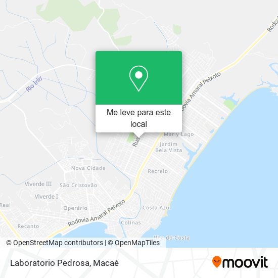 Laboratorio Pedrosa mapa