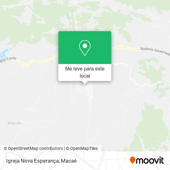 Igreja Nova Esperança mapa