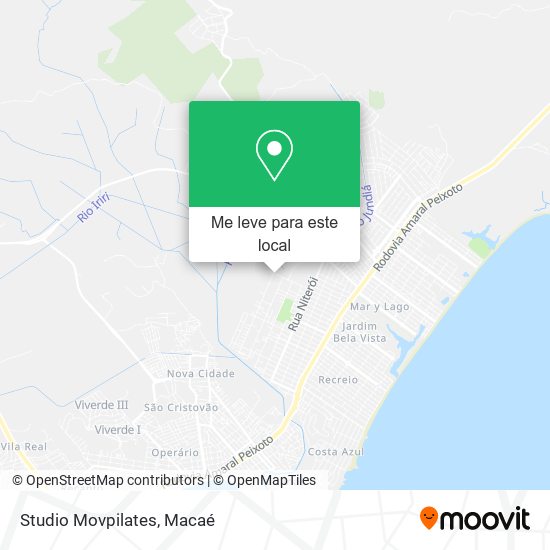 Studio Movpilates mapa
