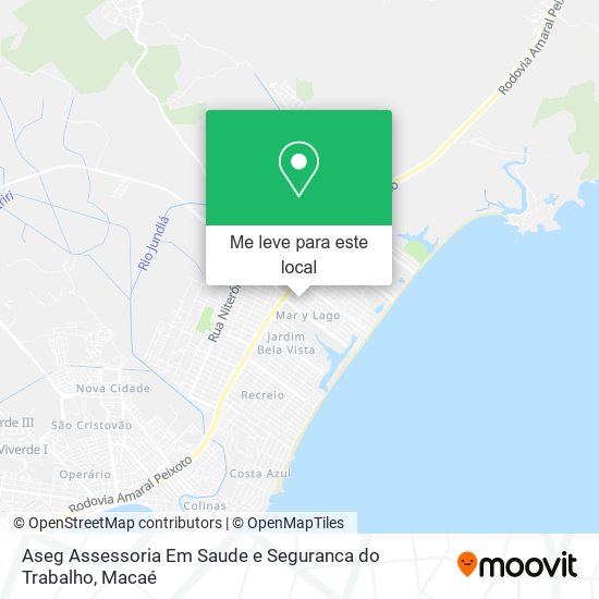 Aseg Assessoria Em Saude e Seguranca do Trabalho mapa