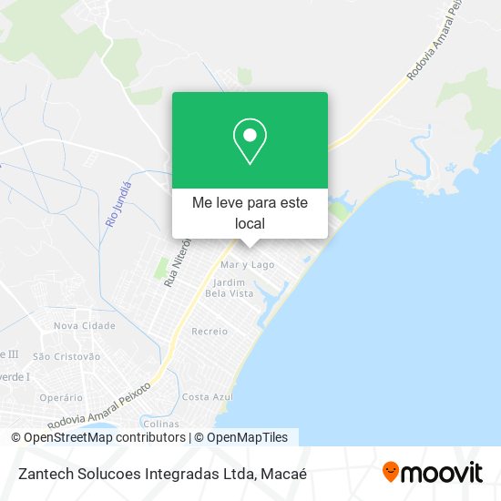 Zantech Solucoes Integradas Ltda mapa