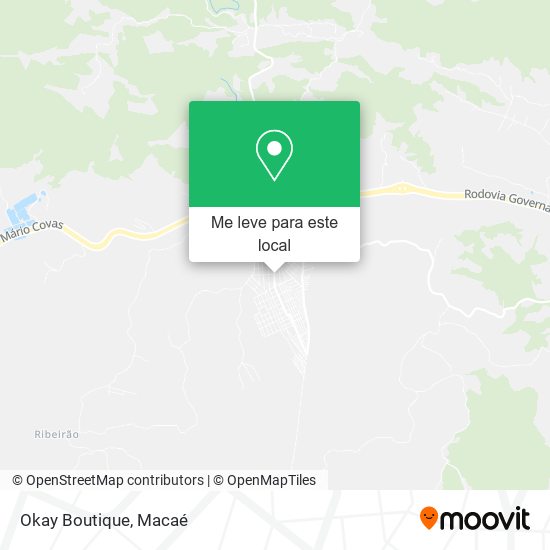 Okay Boutique mapa