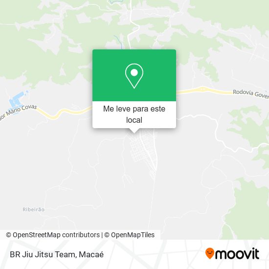 BR Jiu Jitsu Team mapa