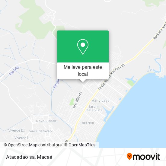 Atacadao sa mapa