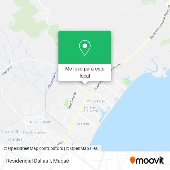 Residencial Dallas I mapa