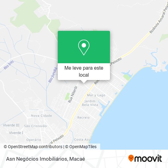 Asn Negócios Imobiliários mapa