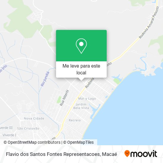 Flavio dos Santos Fontes Representacoes mapa