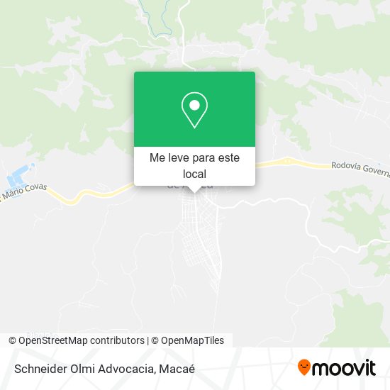 Schneider Olmi Advocacia mapa