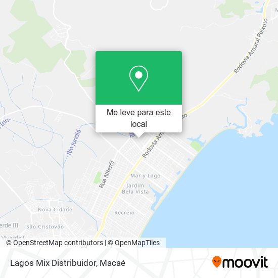 Lagos Mix Distribuidor mapa