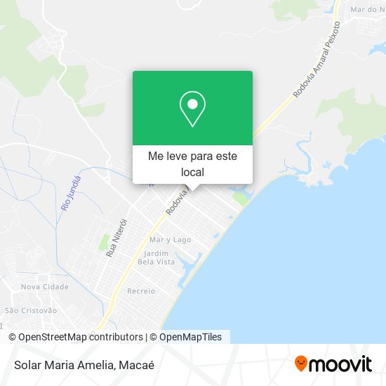 Solar Maria Amelia mapa