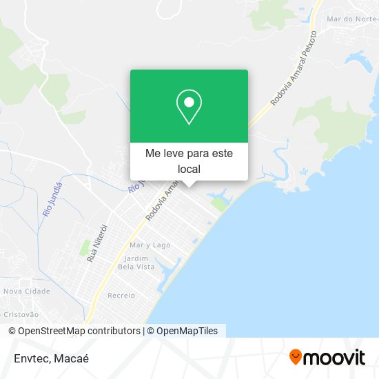 Envtec mapa