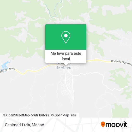 Casimed Ltda mapa