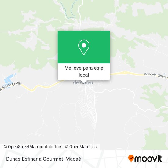 Dunas Esfiharia Gourmet mapa
