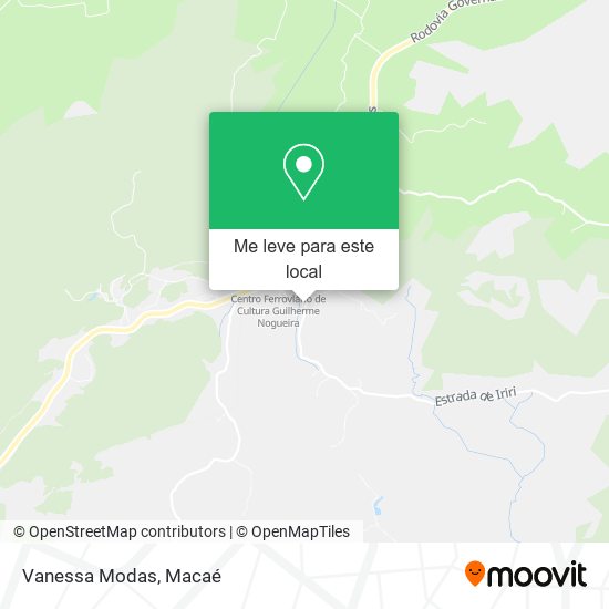 Vanessa Modas mapa