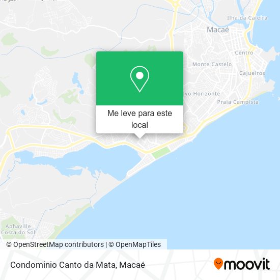 Condominio Canto da Mata mapa