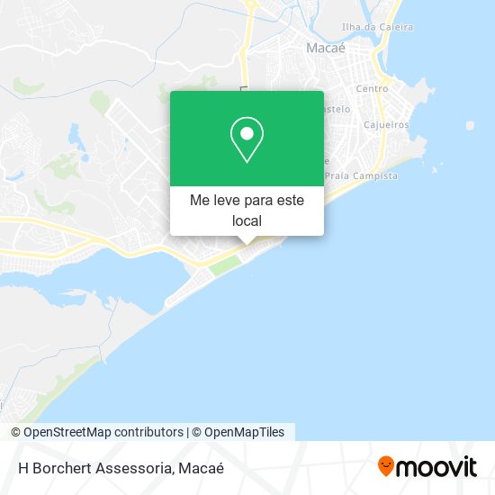 H Borchert Assessoria mapa