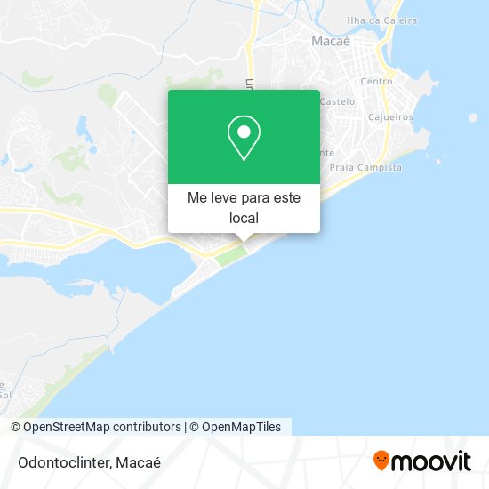 Odontoclinter mapa
