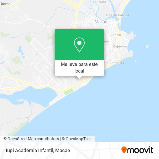 Iupi Academia Infantil mapa