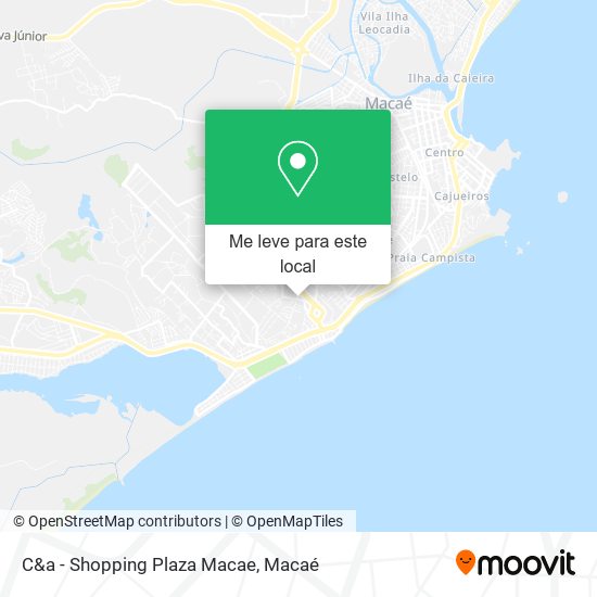 C&a - Shopping Plaza Macae mapa