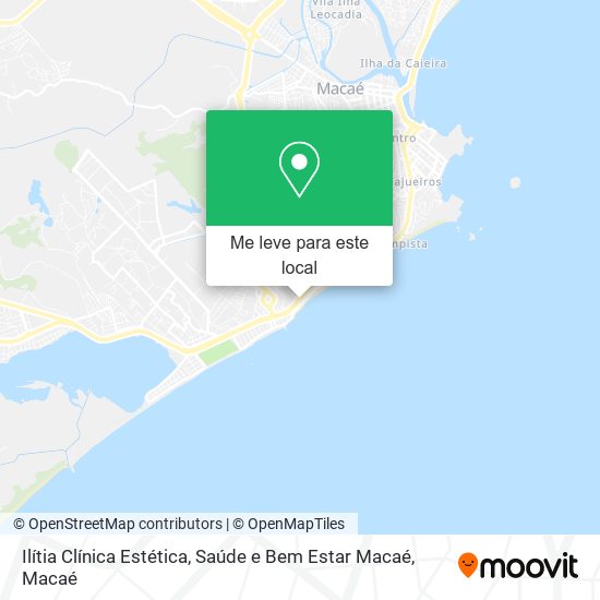 Ilítia Clínica Estética, Saúde e Bem Estar Macaé mapa