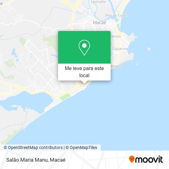 Salão Maria Manu mapa