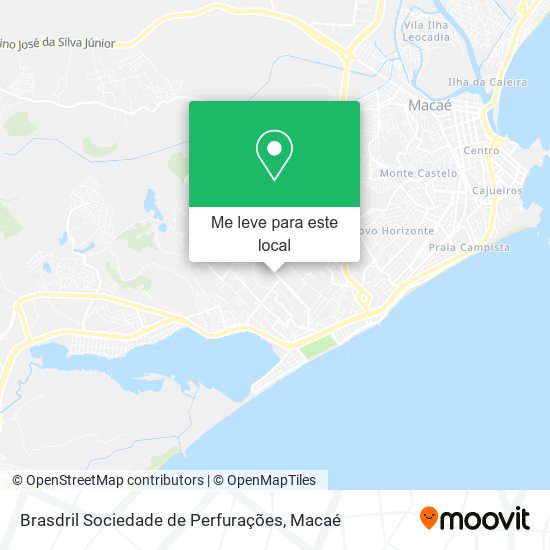 Brasdril Sociedade de Perfurações mapa