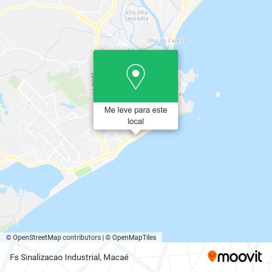 Fs Sinalizacao Industrial mapa