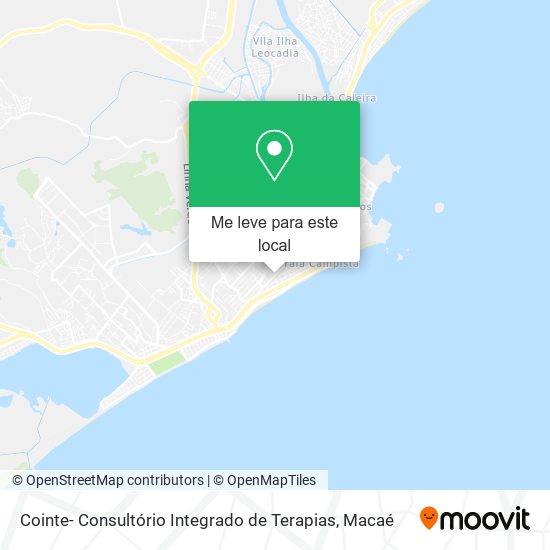 Cointe- Consultório Integrado de Terapias mapa