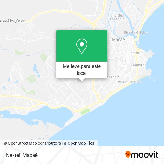 Nextel mapa
