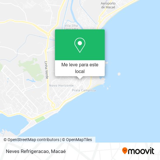 Neves Refrigeracao mapa