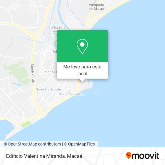 Edificio Valentina Miranda mapa