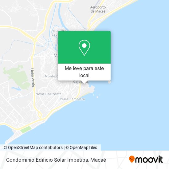 Condominio Edificio Solar Imbetiba mapa