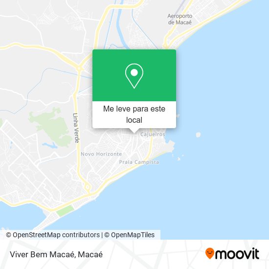 Viver Bem Macaé mapa