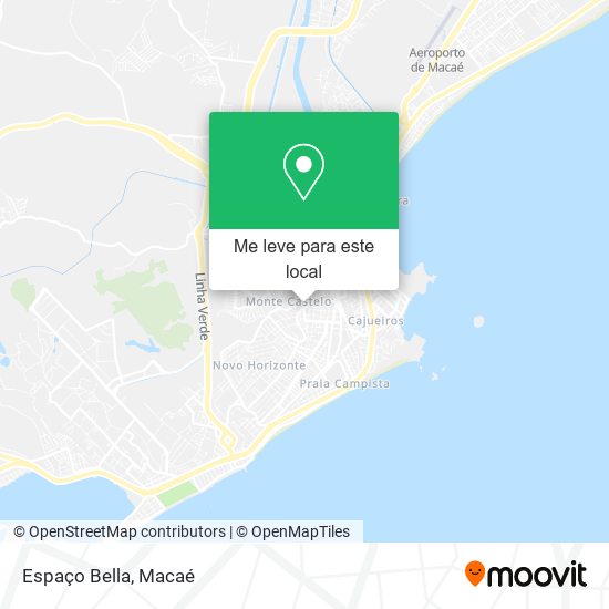 Espaço Bella mapa