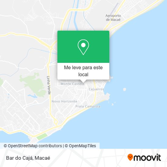 Bar do Cajá mapa