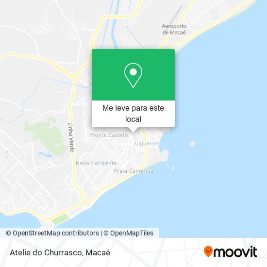 Atelie do Churrasco mapa