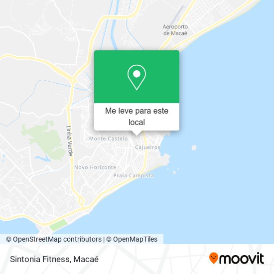 Sintonia Fitness mapa