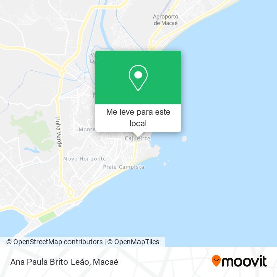 Ana Paula Brito Leão mapa