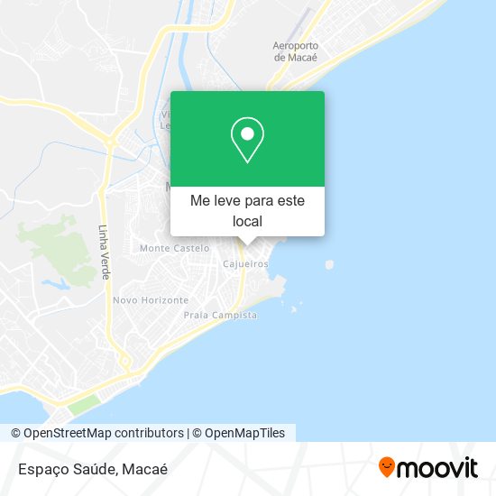 Espaço Saúde mapa