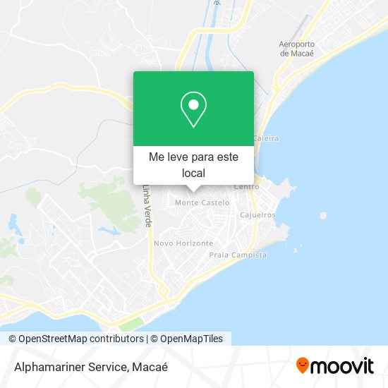 Alphamariner Service mapa